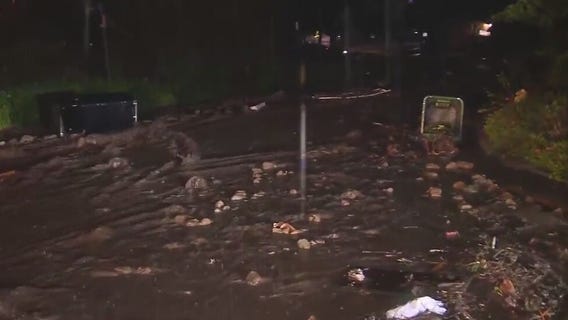 Flooding forces evacuations in Fryman Canyon