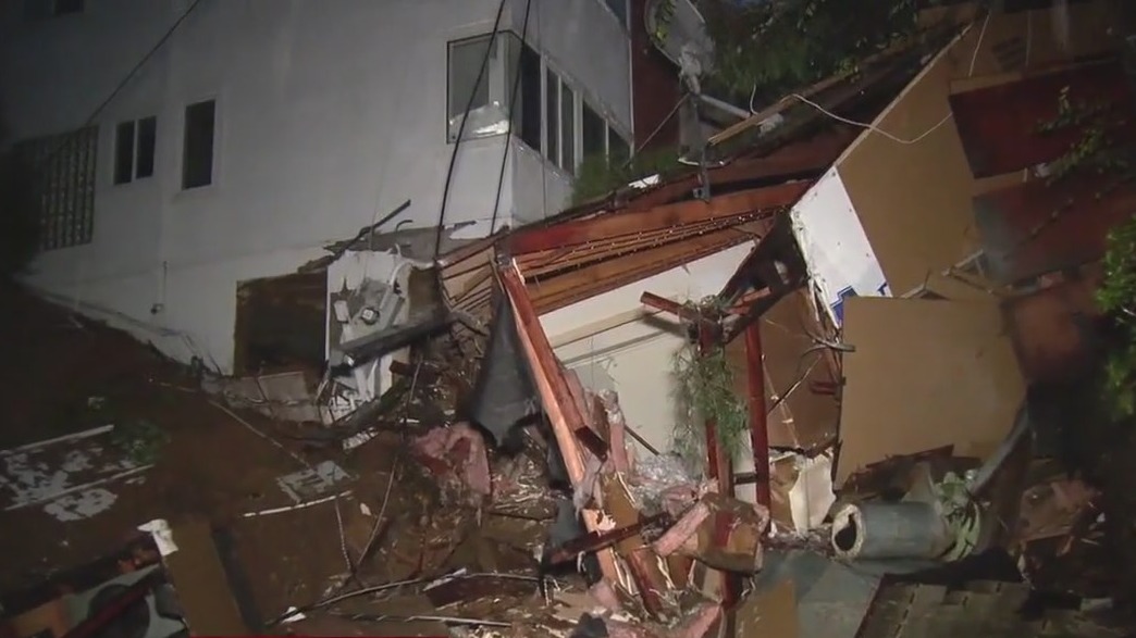 Nearly 500 mudslides hit LA during storms
