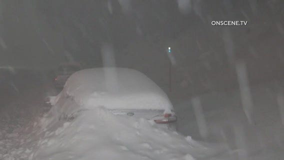 SoCal mountains hit with more snow