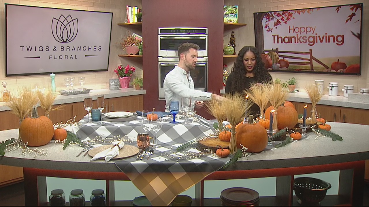 Modern Thanksgiving Decorations with Kevin Miller