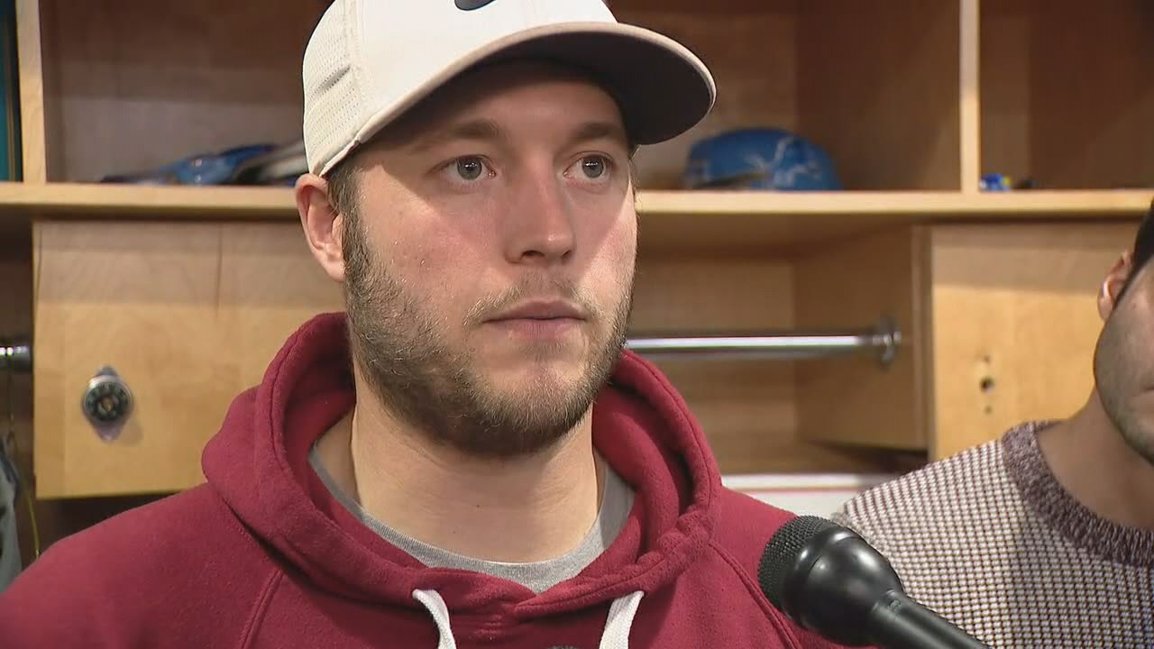 WATCH: Stafford "Whenever we all deem it's the right time for me to get back out there, I'll be out there"