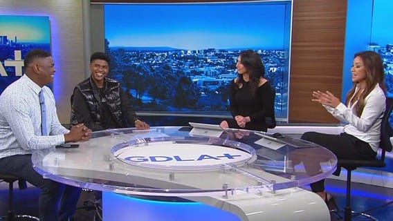 Keyshawn Johnson and son visit GDLA+