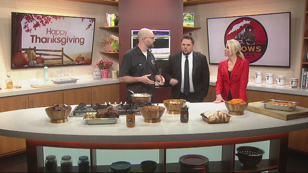 Slows Bar BQ presents their holiday spread