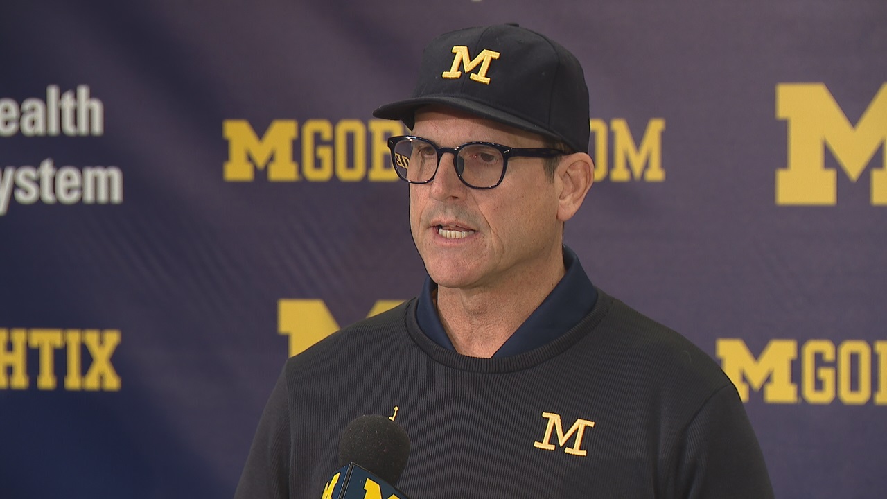 WATCH: Harbaugh, Bredeson, Eubanks, Kemp, Hudson & Collins as they ready for The Game on FOX 2