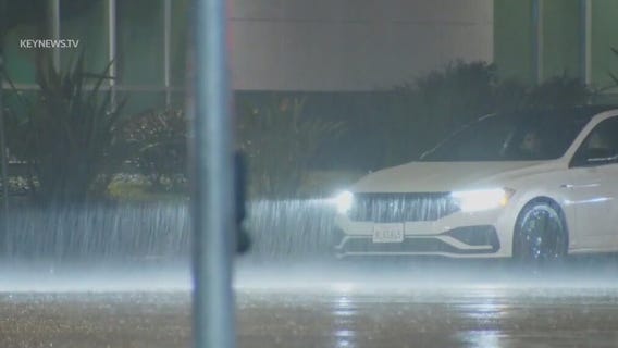 Rain moves into Ventura County overnight
