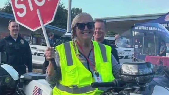 Beloved school crossing guard hit by car