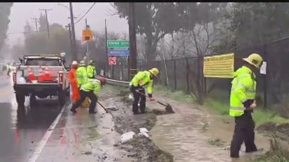 TEAM COVERAGE: More rain in California