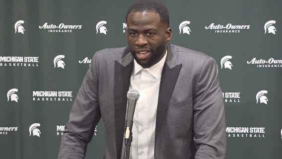 WATCH: Draymond Green "I love this place" and much more as he has his jersey retired at Breslin