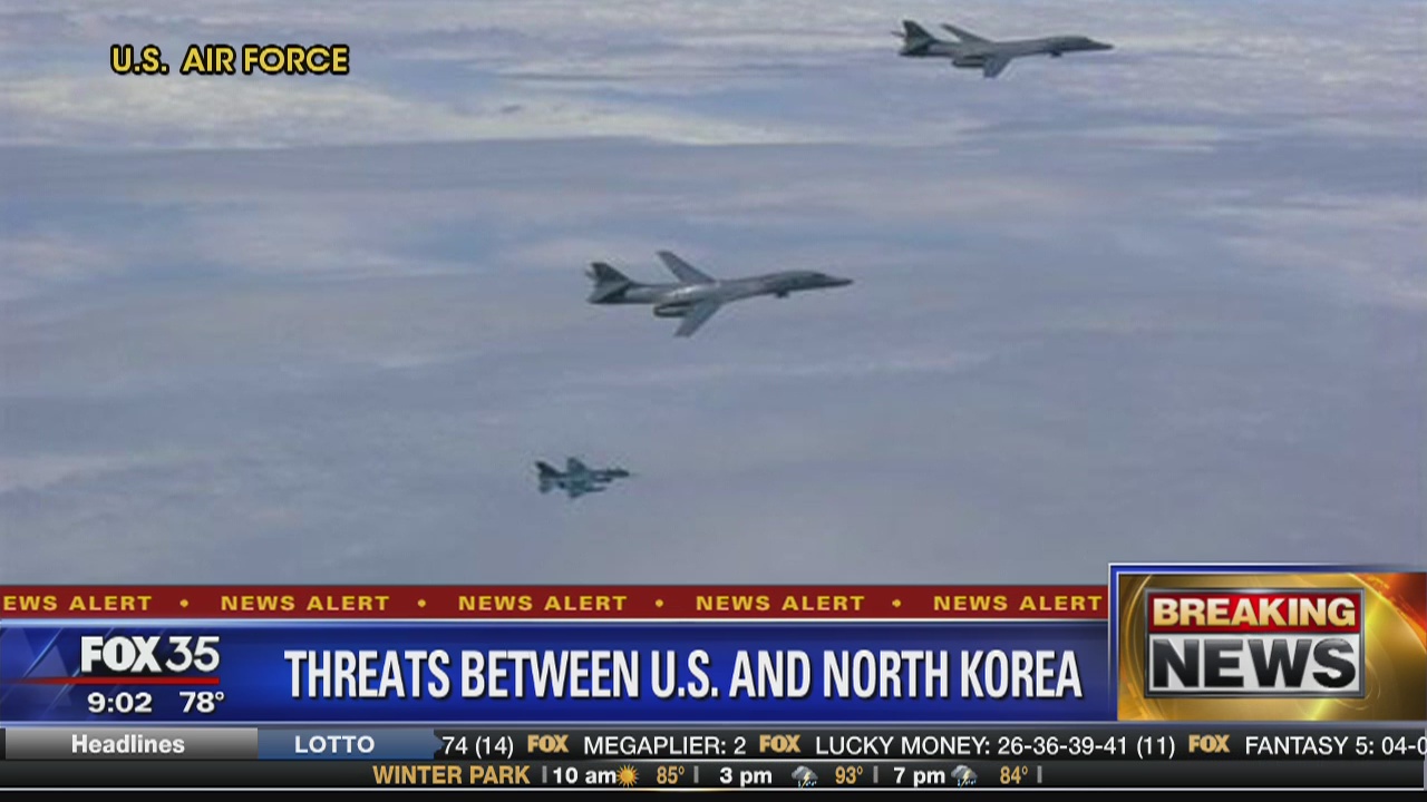 Threats between U.S. and North Korea