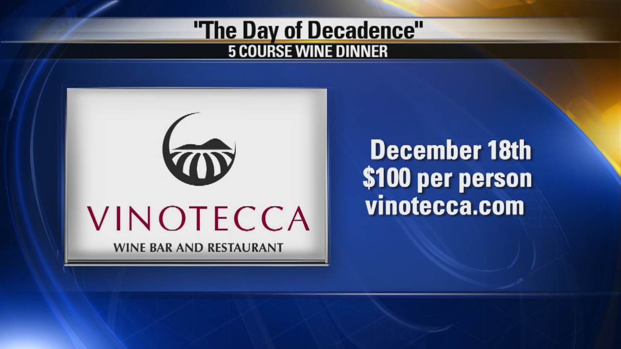 Wine Wednesday: How to be Decadent