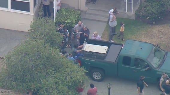 Big cat captured underneath Monrovia home