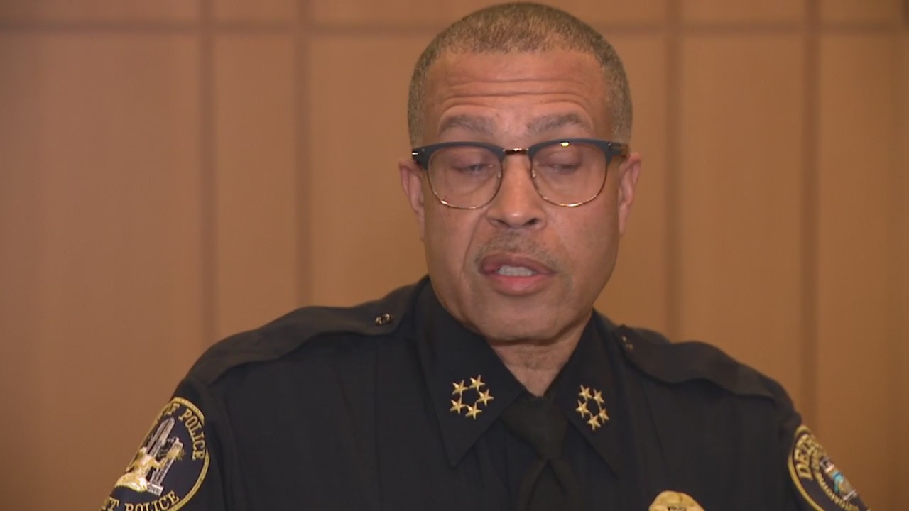 Detroit Police Chief issues stern threat to driver performing donuts on ...