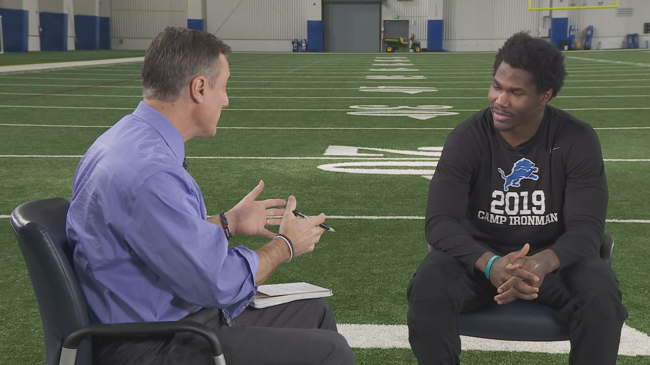 WATCH: Miller goes one-on-one with Kerryon Johnson