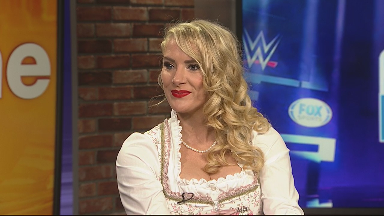 WWE Superstar Lacey Evans on Friday Night Smackdown Live