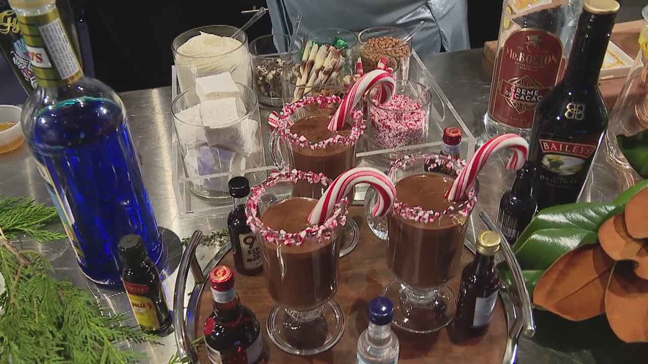 Hot cocoa bars and Santa Claus yellow snow - the coldest and tastiest cocktails this Christmas