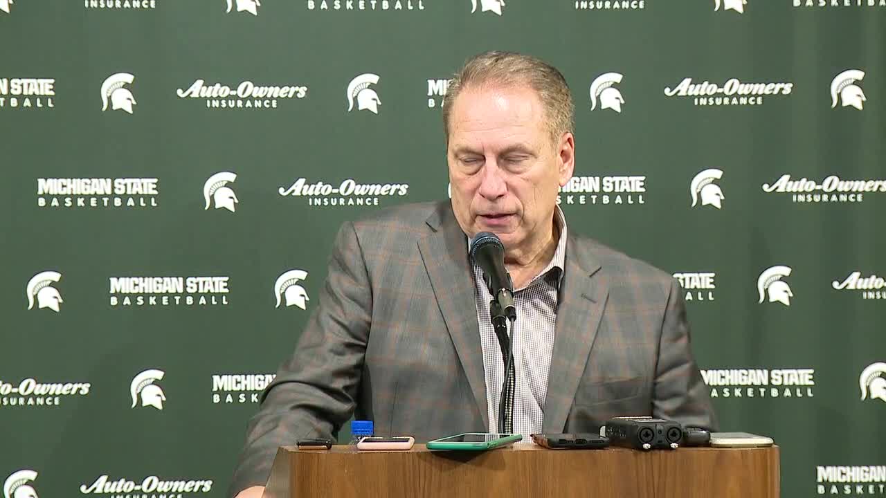 WATCH - Tom Izzo on MSU's victory over Illinois