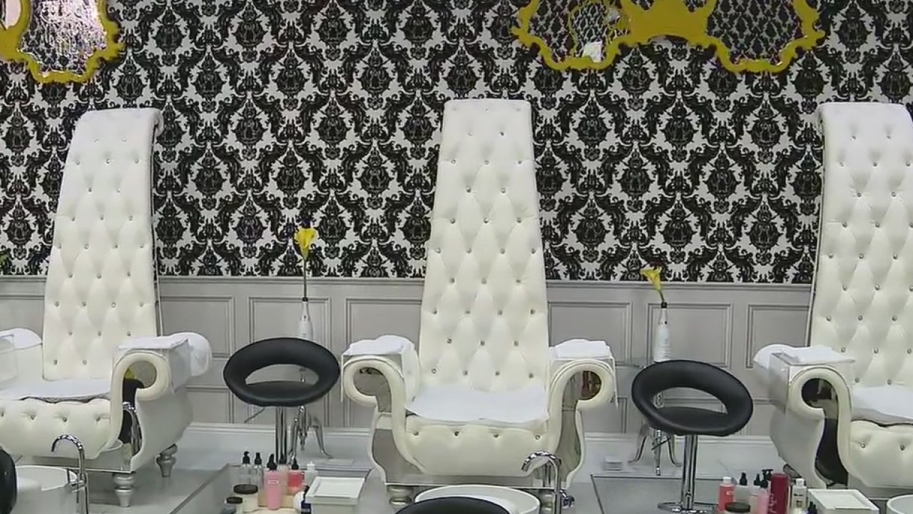 North Hollywood nail salon defying Gov. Newsom's order
