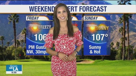 Weekend desert forecast for July 24-26