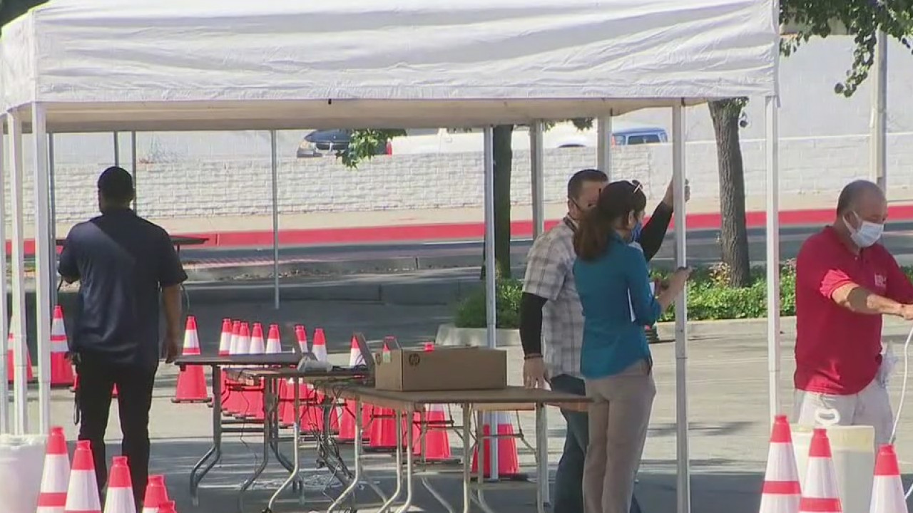 COVID-19 testing site opens in Panorama City