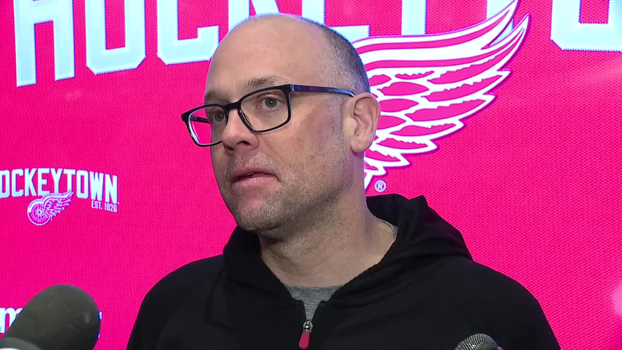 WATCH: Blashill on Coaching Changes, Job Status, Yzerman's Input