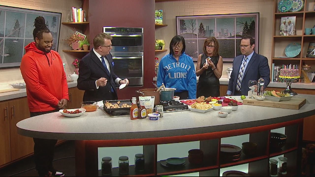 Healthy Super Bowl Snacks with Que