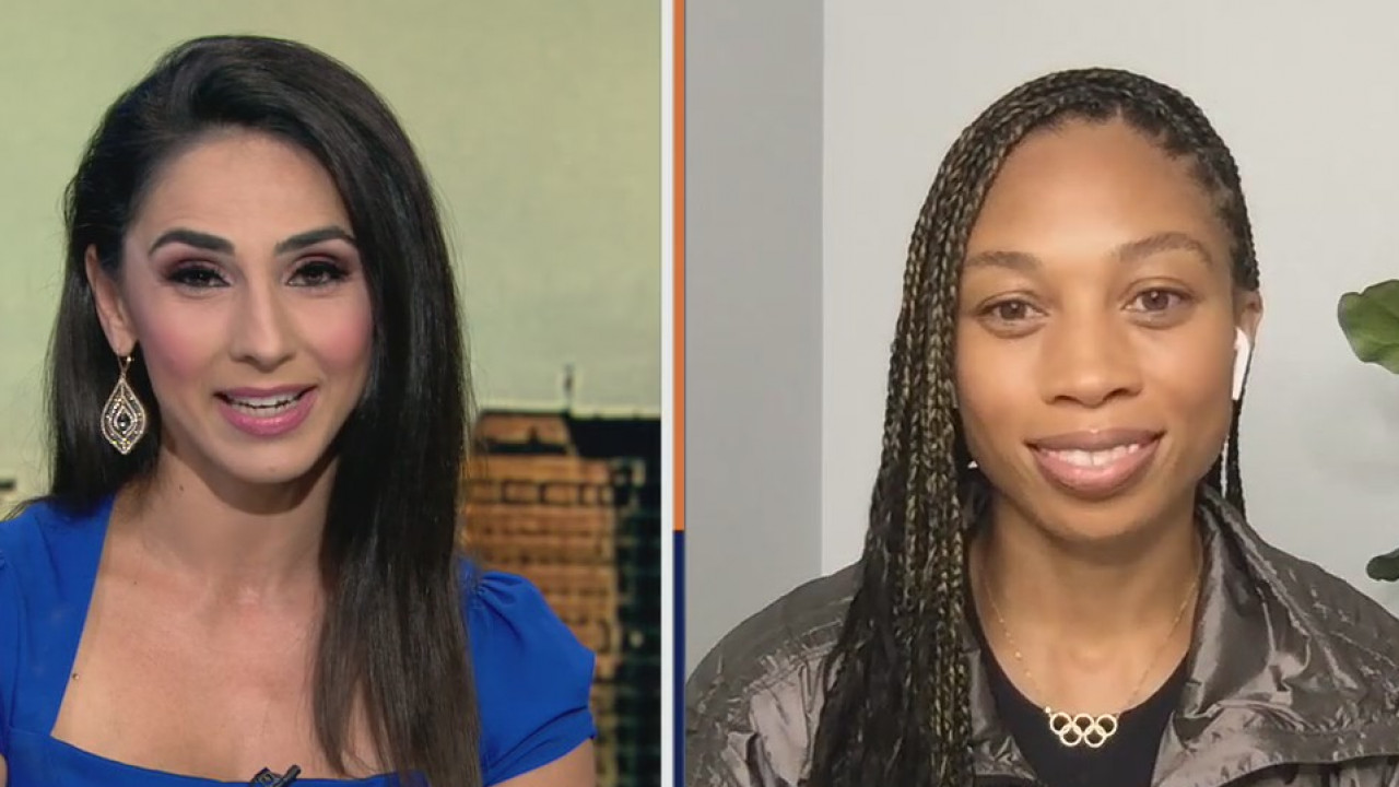 Allyson Felix talks medals, motherhood, and her latest venture