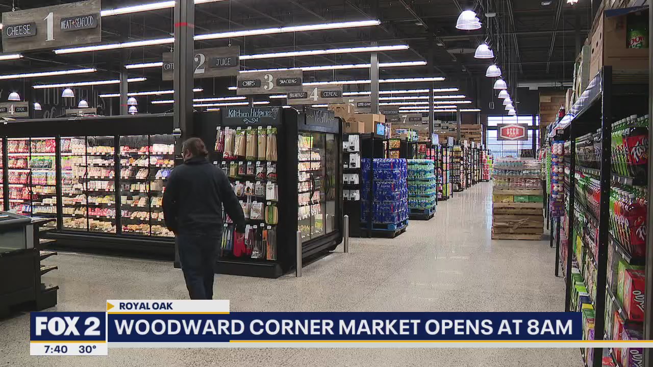 Grand opening Wednesday at Woodward Corner Market by Meijer