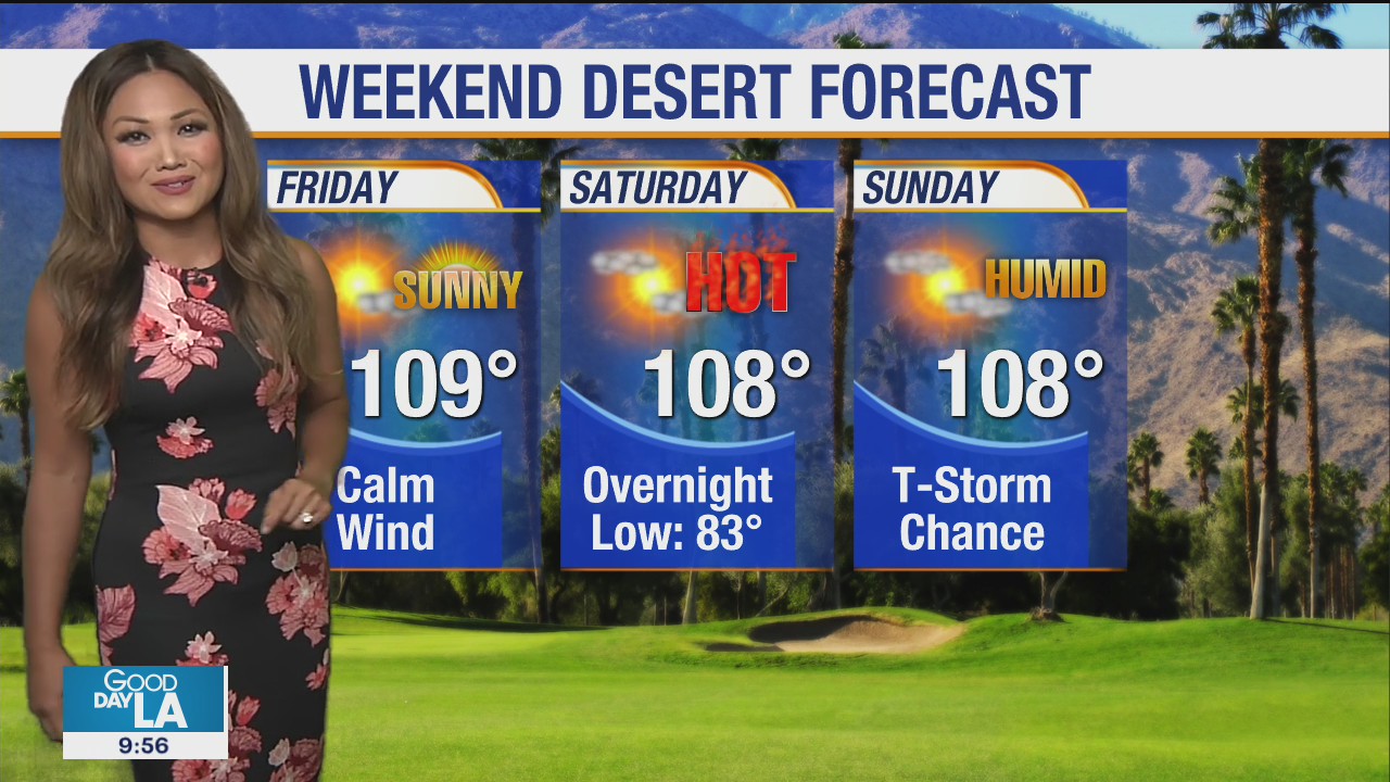 Title: Weekend desert forecast for August 21-23