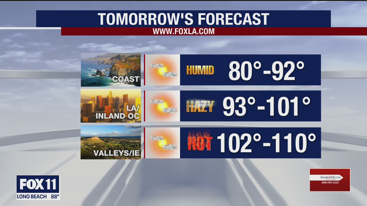 Weather Forecast for Monday, August 17