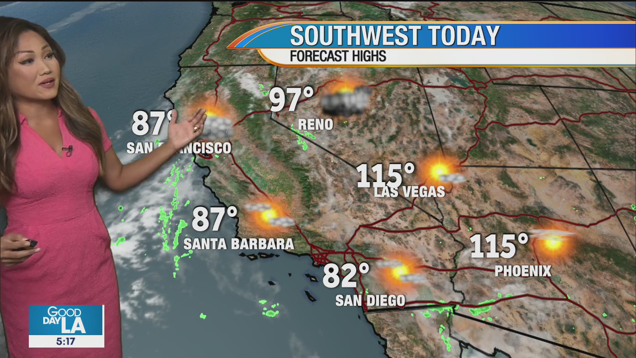 Weather Forecast for Monday, August 17