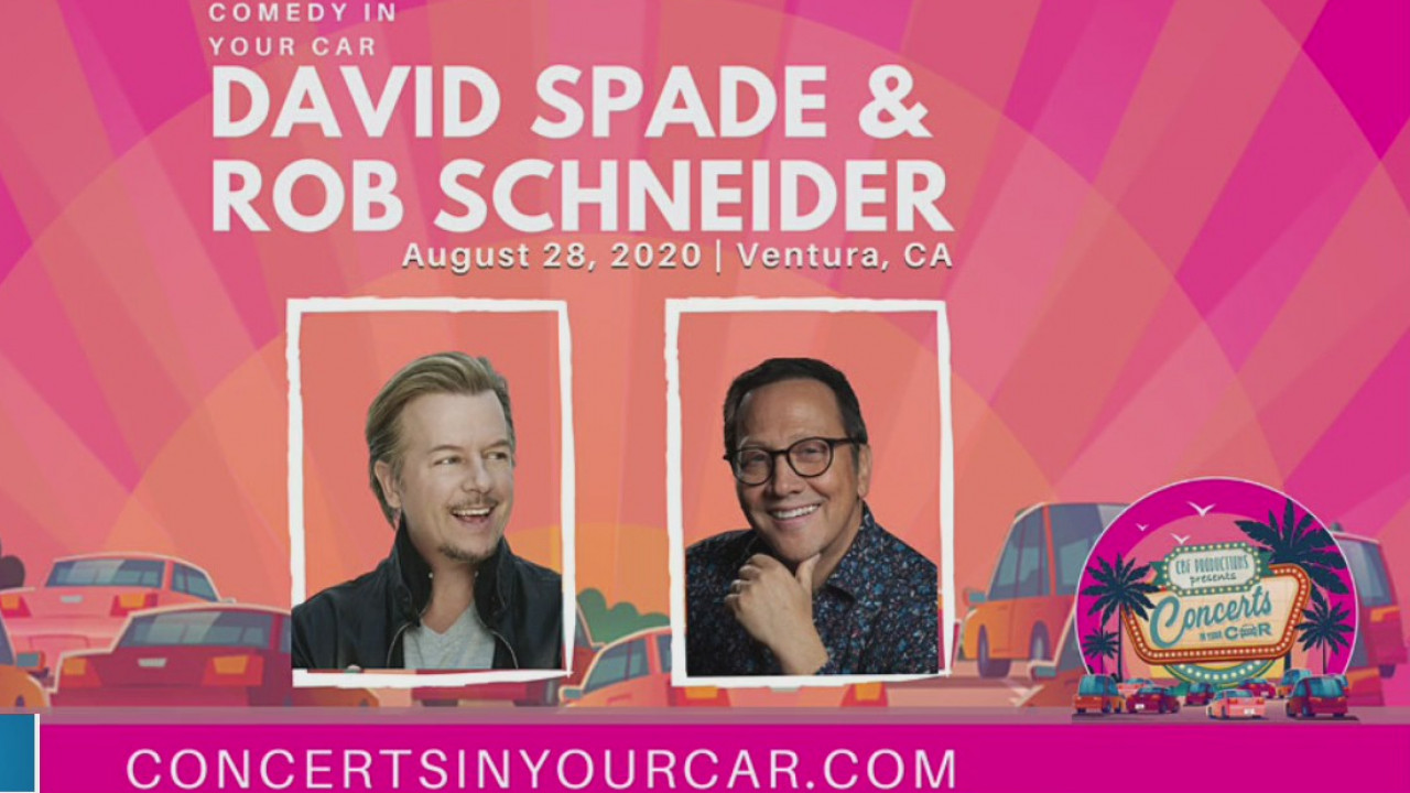 David Spade is bringing "Comedy in Your Car"