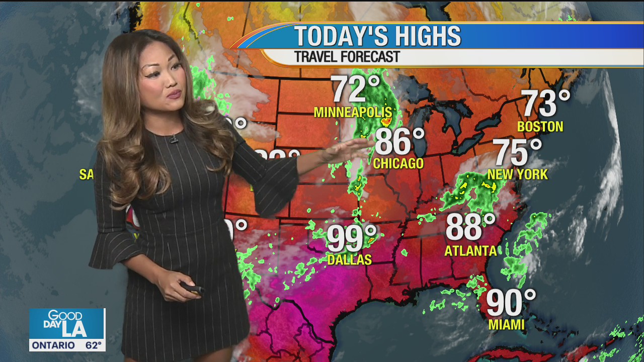 Weather Forecast for Monday, August 31