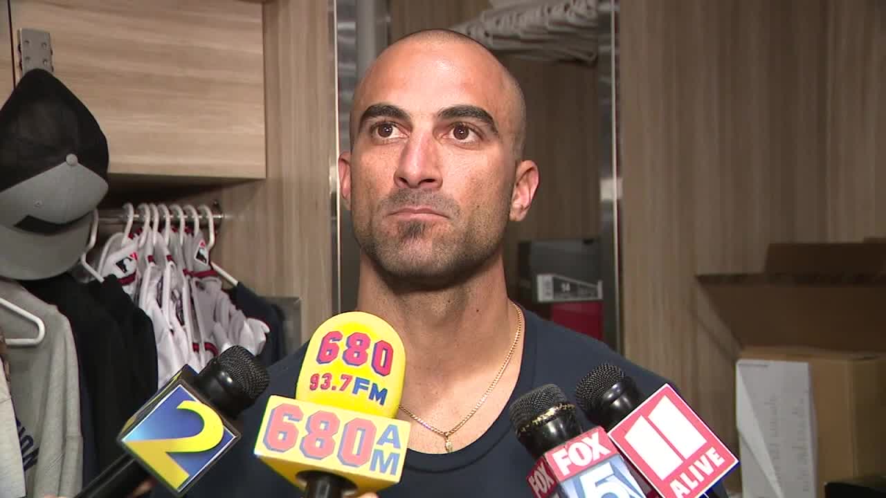 WATCH - Braves outfielder Nick Markakis on the Astros cheating scandal