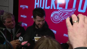 WATCH - Green, Larkin, Athanasiou, Blashill on Red Wings win over Montreal