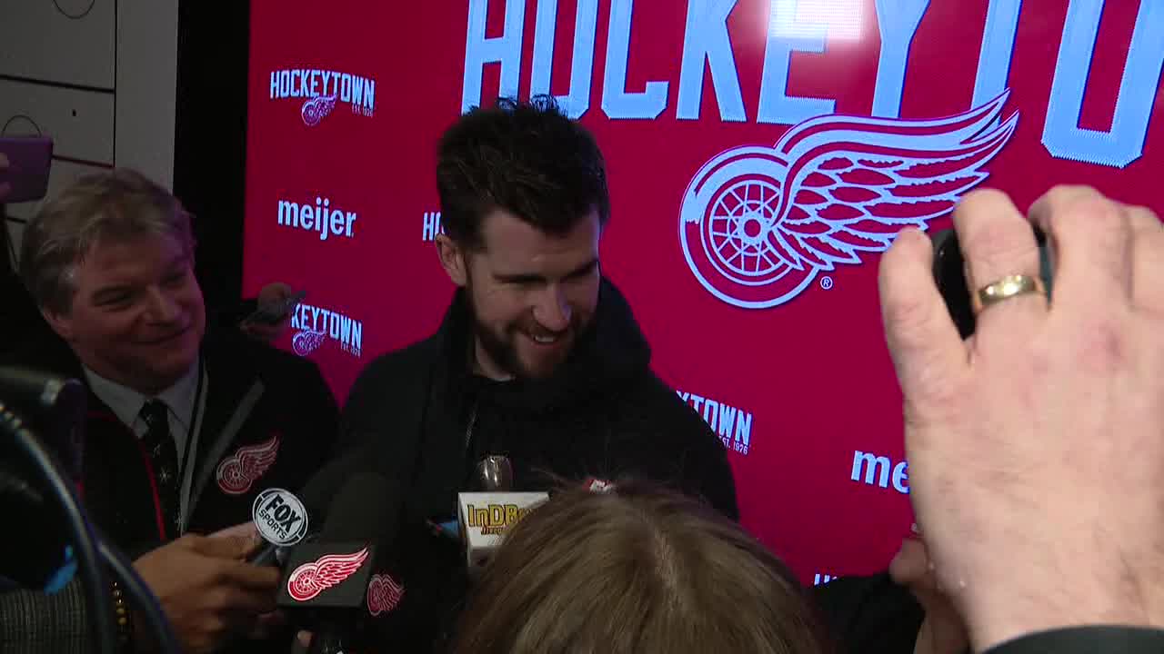 WATCH - Green, Larkin, Athanasiou, Blashill on Red Wings win over Montreal