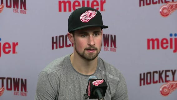 WATCH - Red Wings discuss loss to Hurricanes