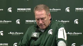 WATCH - Tom Izzo Previews Big Ten Tourney & Coronavirus concerns