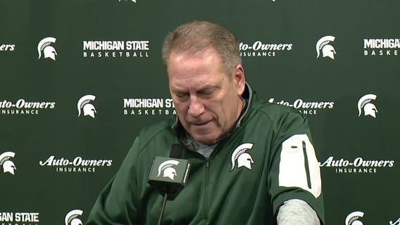 WATCH - Tom Izzo Previews Big Ten Tourney & Coronavirus concerns