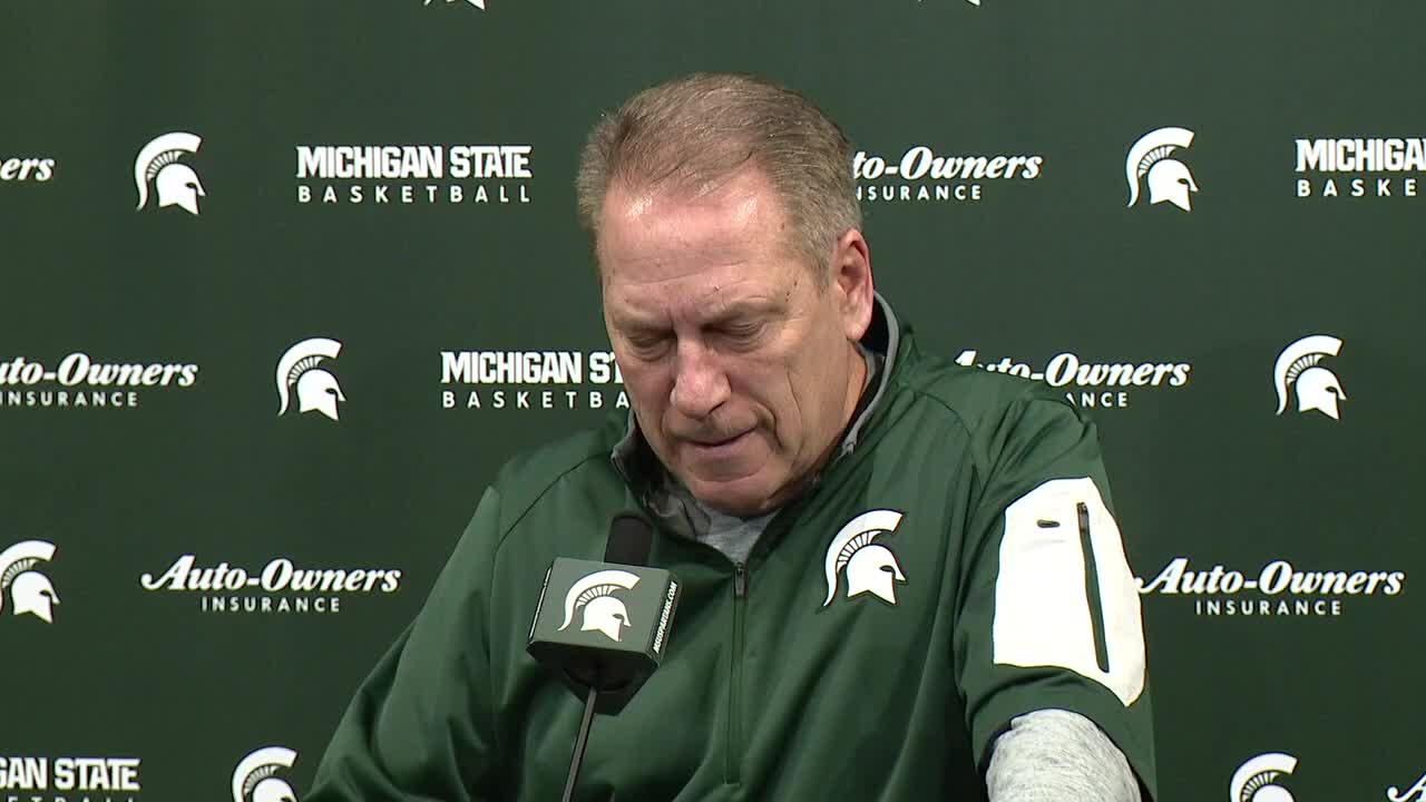 WATCH - Tom Izzo Previews Big Ten Tourney & Coronavirus concerns