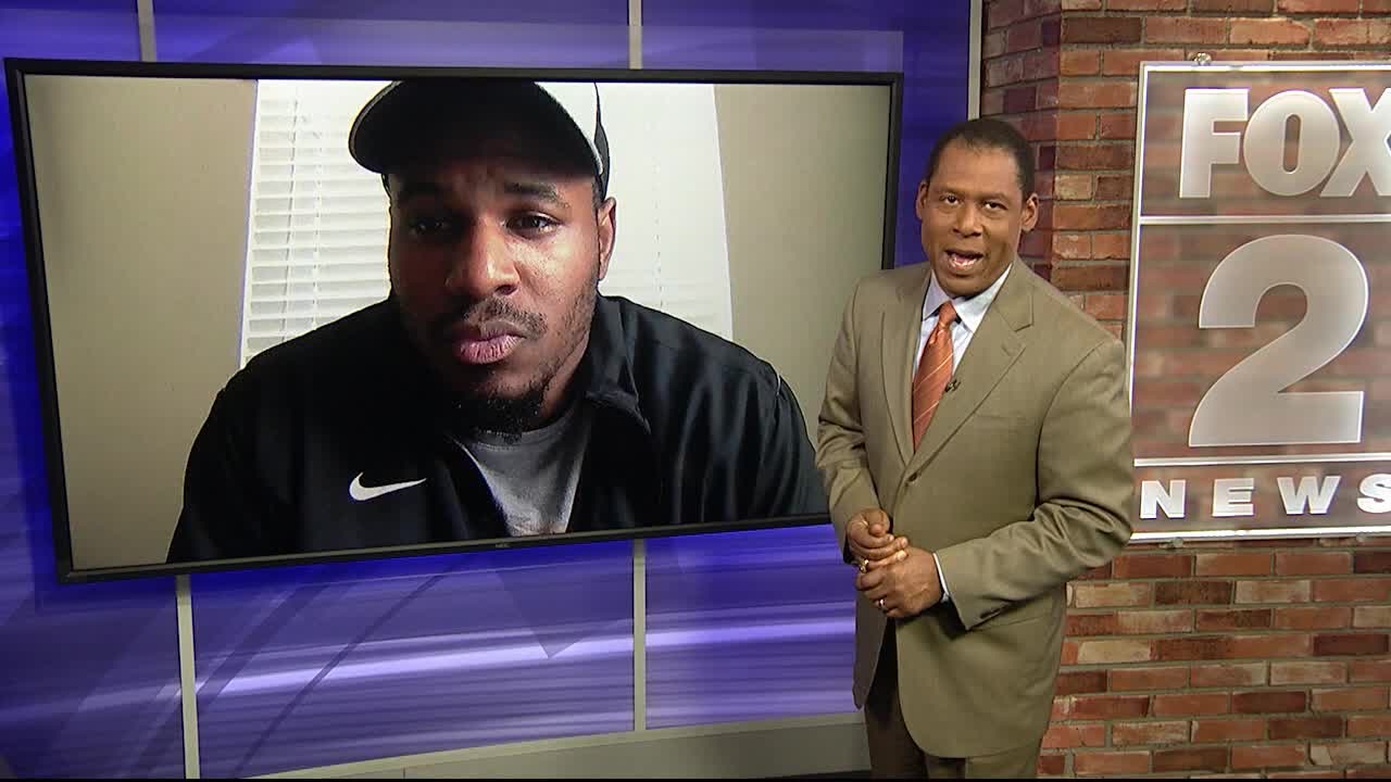 WATCH - Woody Woodriffe is Joined by New Lions Defensive Tackle Nick Williams