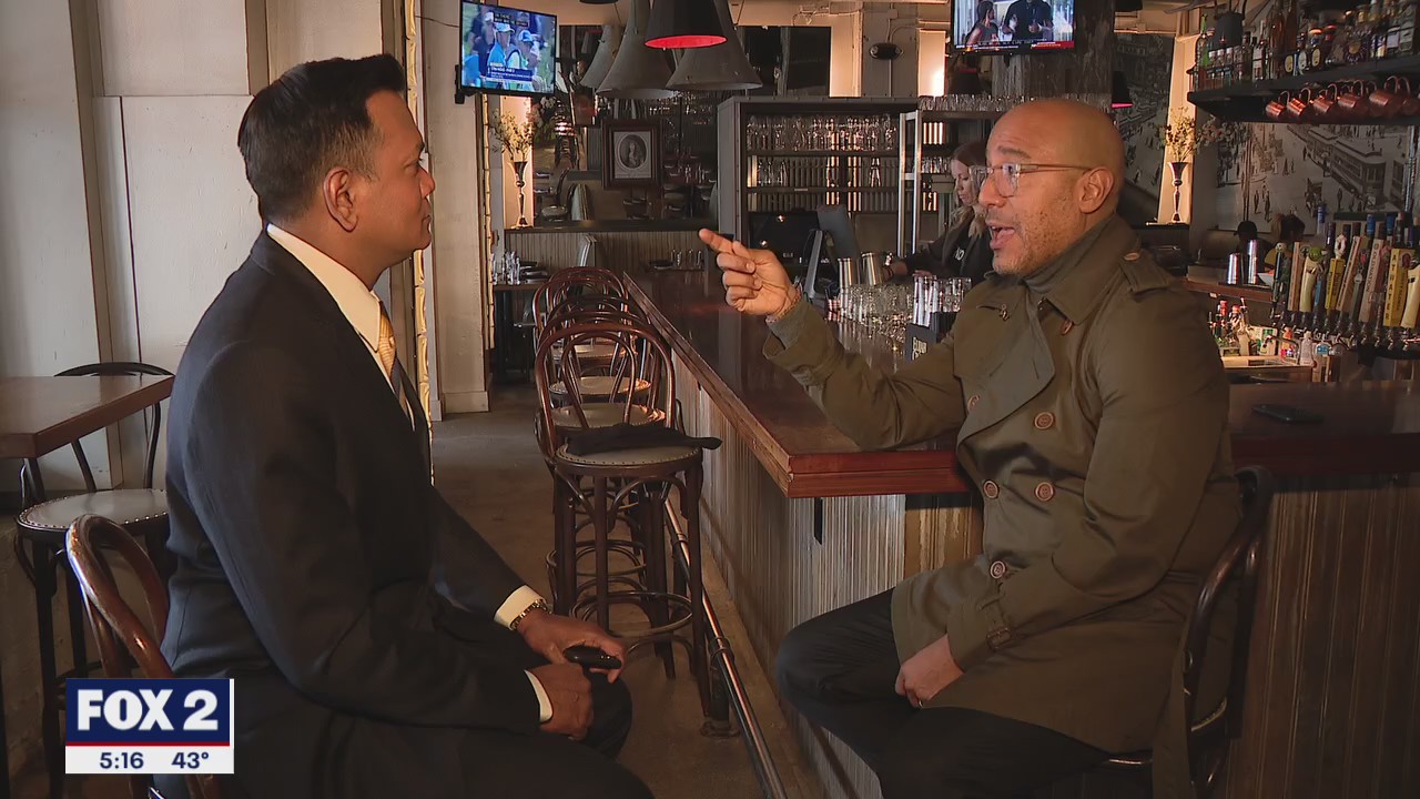 How are businesses preparing for potential economic fallout if coronavirus cancels Detroit auto show?