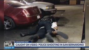 Caught on video: Police shooting in San Bernardino