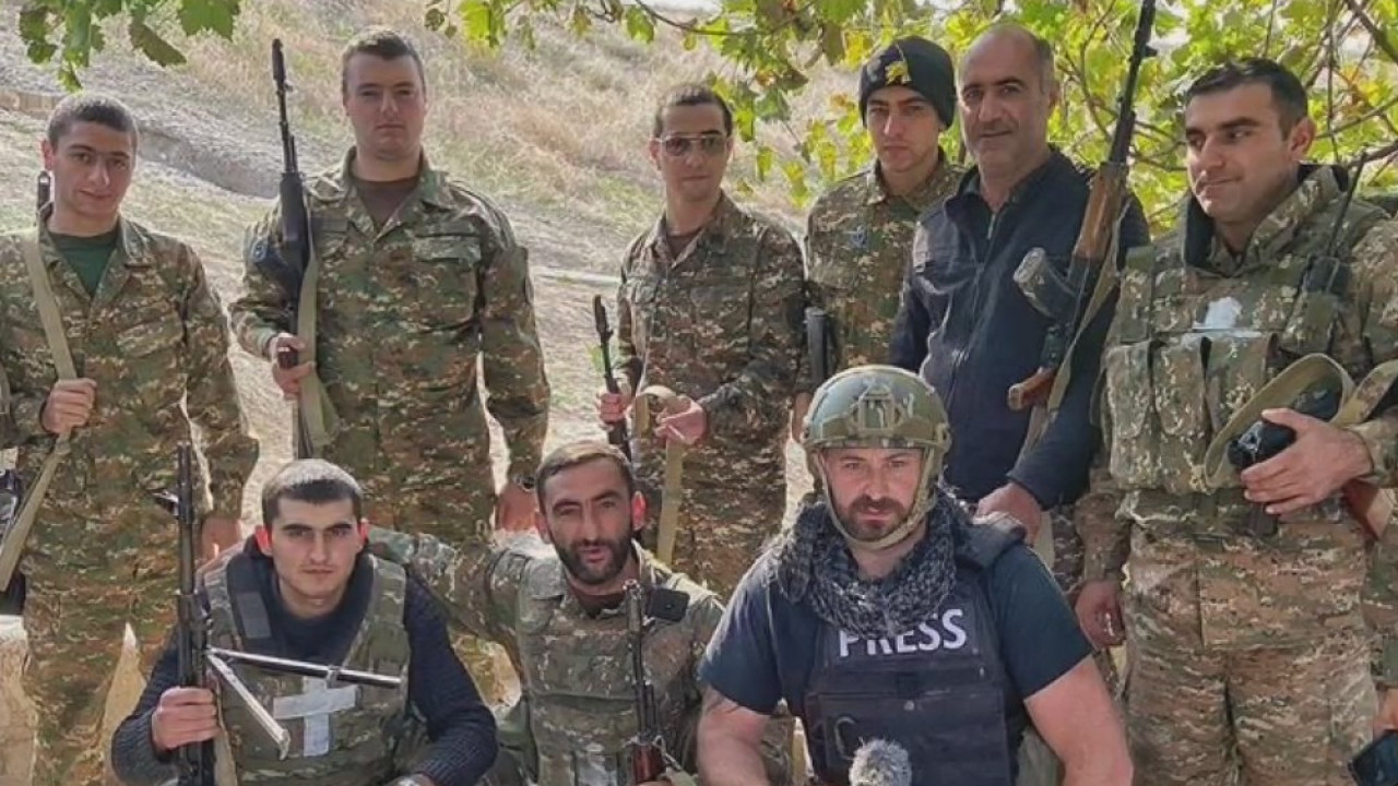 British journalist, filmmaker documents war in Artsakh