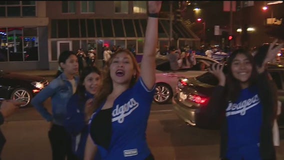 DTLA celebrates Dodgers World Series win