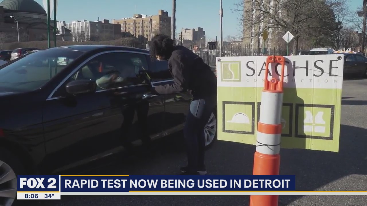 Detroit putting rapid coronavirus tests to good use, screening 150 first responders last weekend