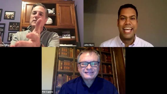 SportsWorks 4-5-20 -- Roundtable discussion includes 2000 MSU hoops anniversary & President Trump's comments on sports