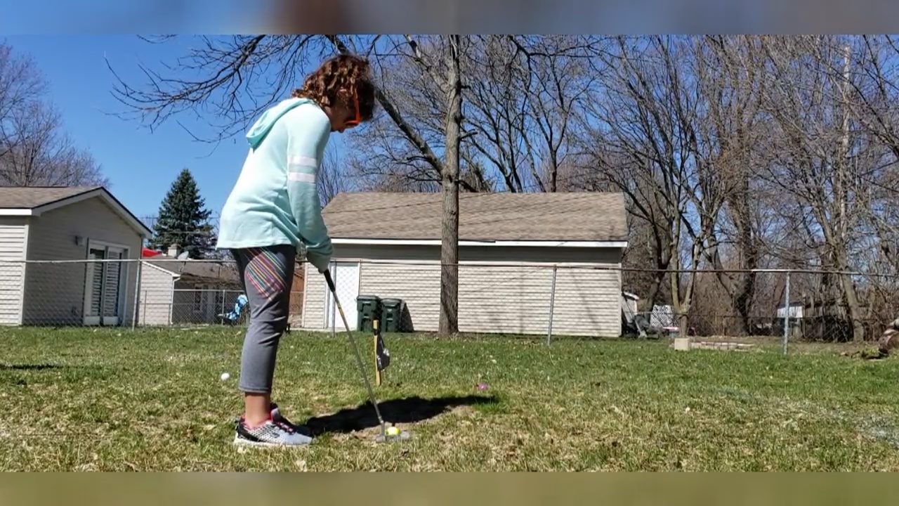Local Family builds golf course in their backyard