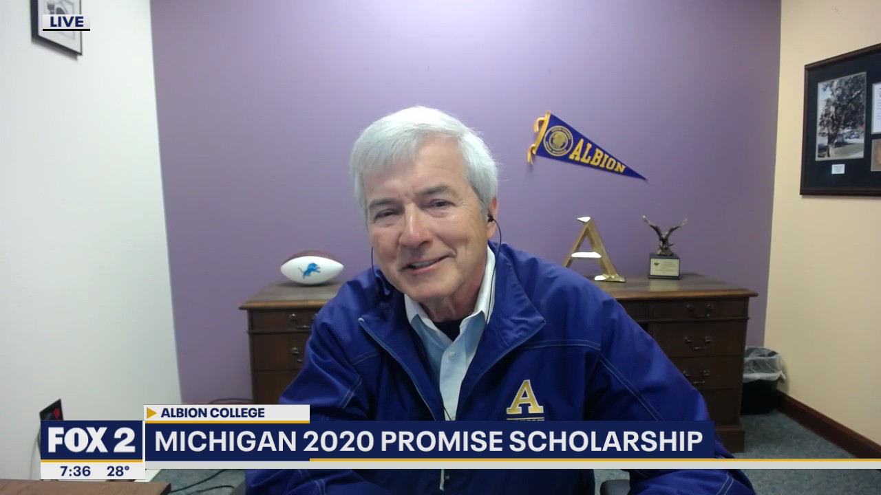 Albion College president breaks down Michigan 2020 Promise scholarship available to next year's students