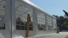 Outdoor dining during cold temperatures in the pandemic