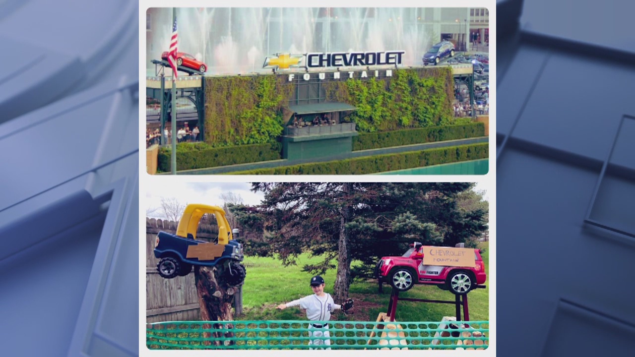 Homemade Comerica Park